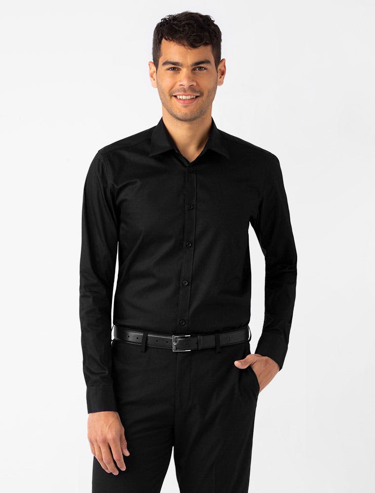 Black Work Shirts - Shop Black Shirts for Work For All Genders
