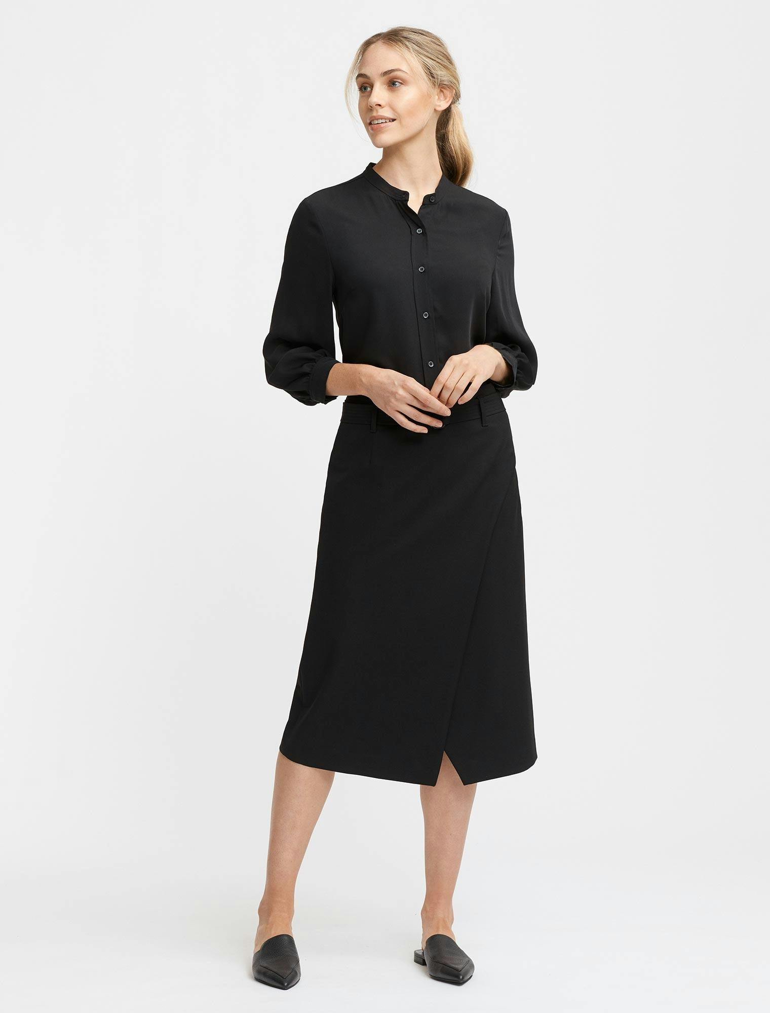 Women's Taylor Midi Skirt Black
