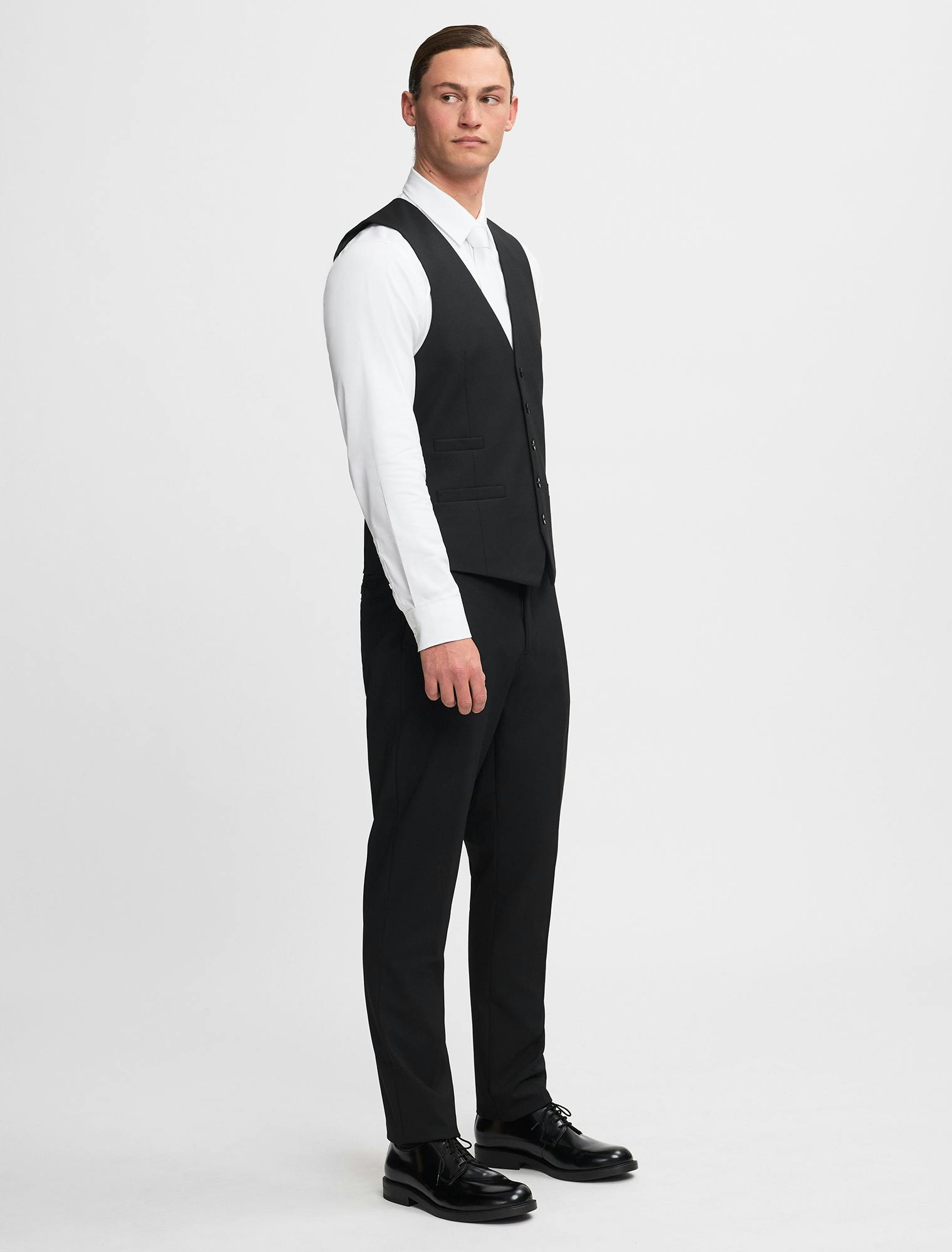 Men's Taylor Vest - Black Waistcoat